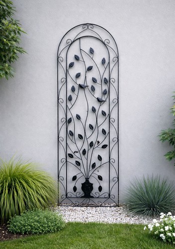 Metal garden trellis - metal,