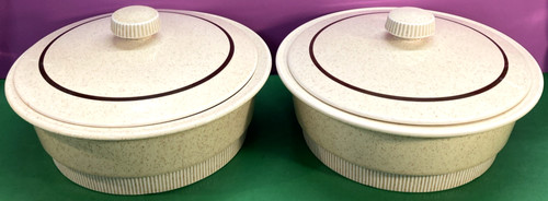 Poole pottery lidded casserole - poole,