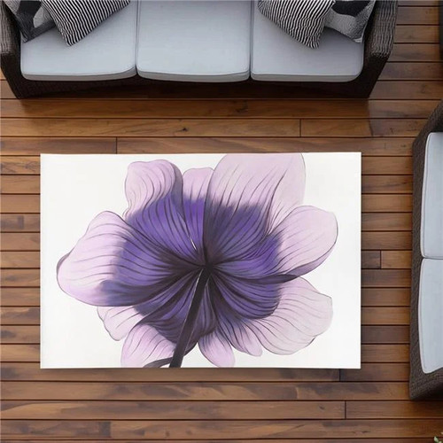 3x5 beautiful anemone - ft.,