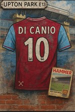 A4 Framed West Ham Paolo Di