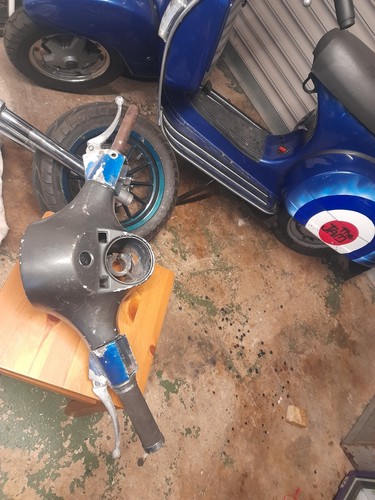 Vespa mk1 handlebars - vespa, px,pe