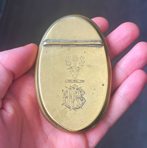 19th century snuff - box,, owners