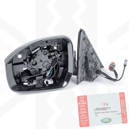 Genuine wing mirror - mirror, assembly