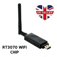 Wireless USB WiFi Adapter RT3070 Chipset For Zosi CCTV Humax TV Boxes Linux 