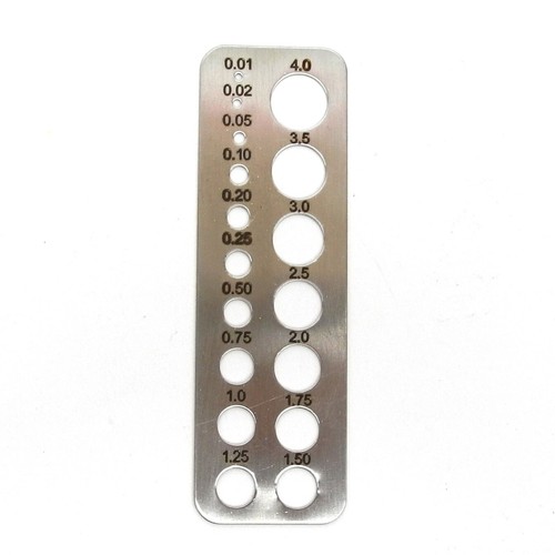 Diamond stone measuring gauge - stone,