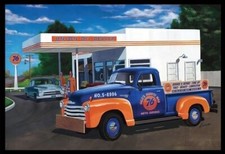 AMT 1076 1:25thh scale 1950 Chevy 3100 Pickup Union 76