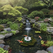 Lotus For garden Fountain Pump