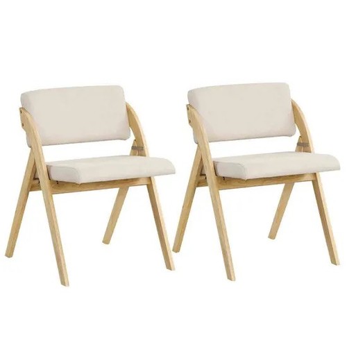Set dining chairs folding - 2,