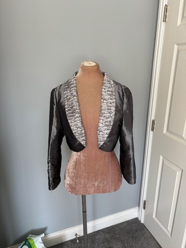 Gina bacconi grey satin - grey,