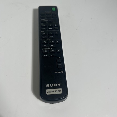 Sony s325 remote - sony,