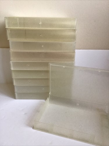 Empty video vhs cases x10 - video,
