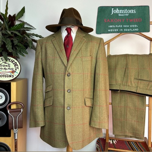 Johnstons elgin saxony tweed - elgin,