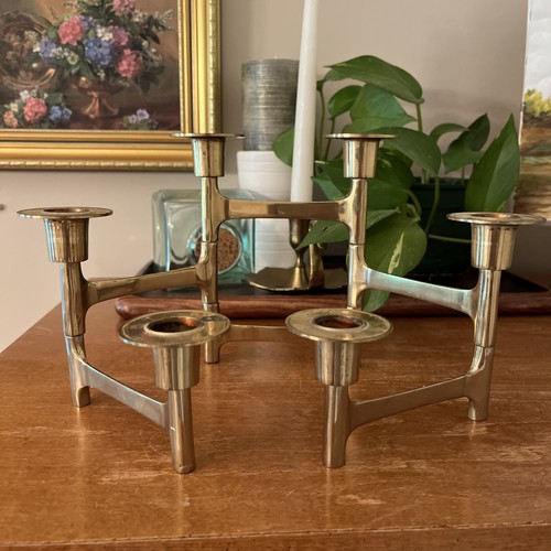 Vtg brass brutalist mcm - vtg,