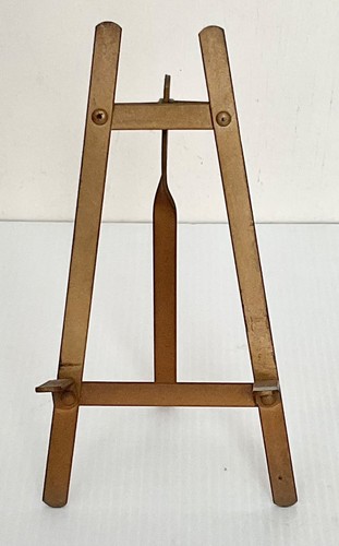 Antique brass easel book - antique,