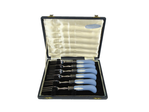 Set antique wedgewood blue - antique,