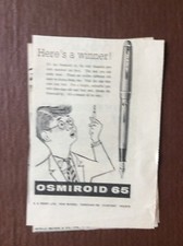 K1a Ephemera 1950s Advert