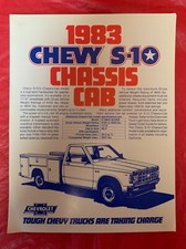 1983 Chevrolet "CHASSIS CAB" -