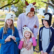 Woollen Animal Winter Hat - 27