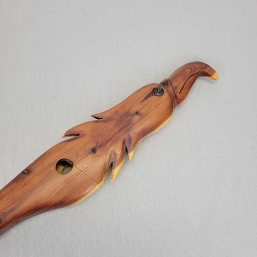 Hand carved native - carved, flute