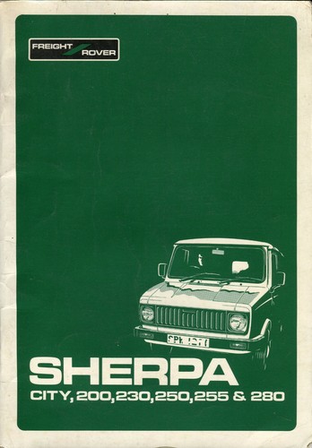 Freight rover sherpa city - freight,