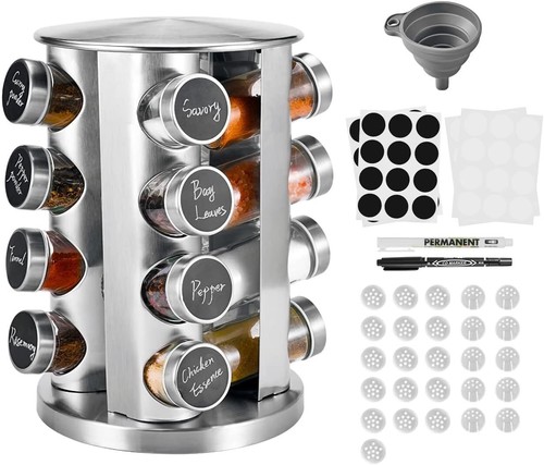 Stainless steel jar revolving - steel,