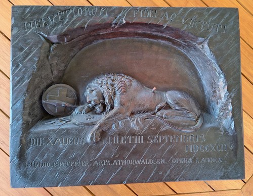 The antique lion lucerne - the,