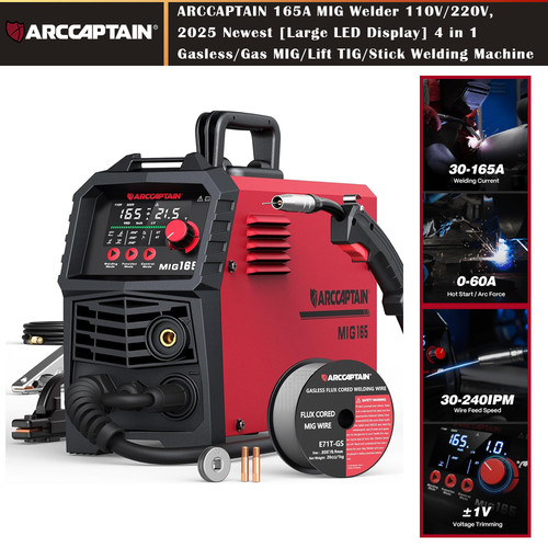 Arccaptain 165a 1 mig - arccaptain, 4-in-1