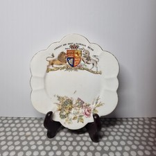 The Foley China Side Plate : Queen Victoria, Diamond Jubilee, 1897 Longest Reign