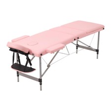 Portable Folding Massage Table Bed Salon Beauty Spa Tattoo Treatment Couch Pink