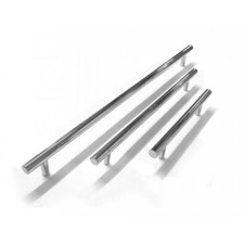 Pair of Bright Chrome T-Bar