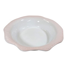 Wash Bowl Pink And White Large Vintage Bathroom