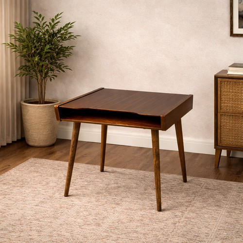 Retro wooden stand - wooden, /