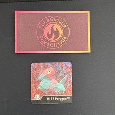 Porygon Series One Flipz Action 3D Hologram Pokémon Card 1999