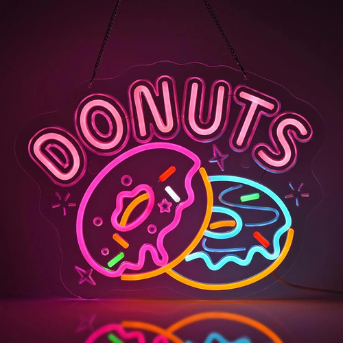 Led donuts neon - neon, usb