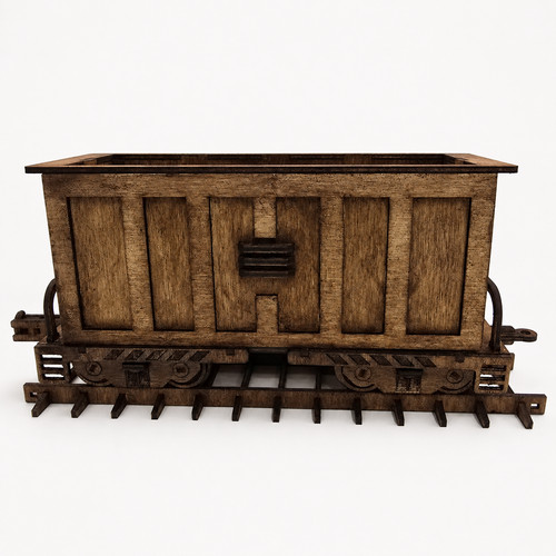 Handmade railway wagon - handmade,