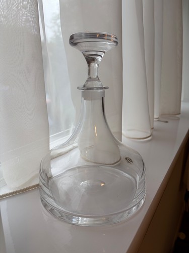 Dartington glass ships - glass,