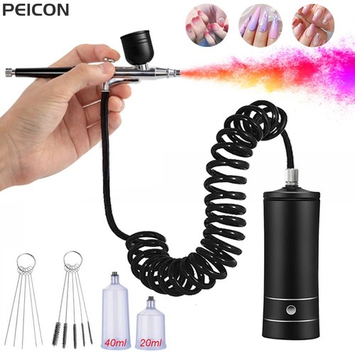 Portable airbrush nail kit - portable,