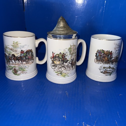 Vtg lord nelson pottery steins - vtg,