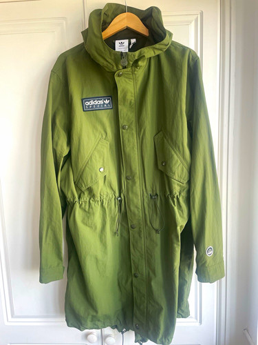 Adidas spezial green hooded - adidas,