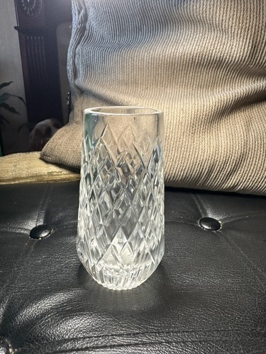Tyrone crystal vase - crystal,