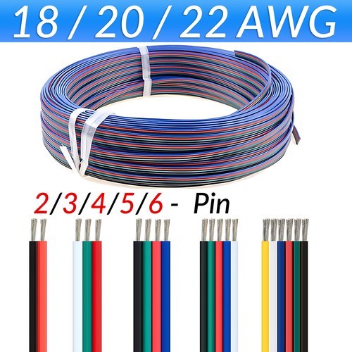 Flat ribbon cable - flat,