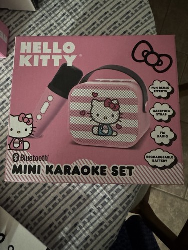 Hello kitty mini karaoke set - hello,