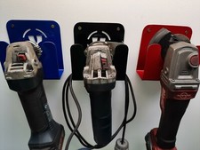  Angle grinder wall mounted bracket holder 115/4.5'' garage tool organizer AGH