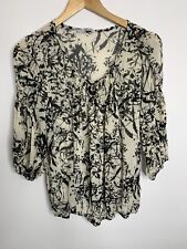 Tu Printed Chiffon Top Semi