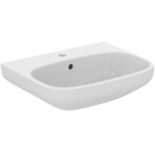 Ideal Standard I.Life A 55cm Washbasin, 1 Tap Hole with Overflow - E245801