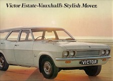 Vauxhall Victor FD Estate 1968-69 UK Market Large Format Brochure 1600 2000 3300