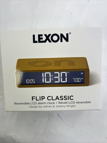 Lexon minut alarm clock flip - lexon,