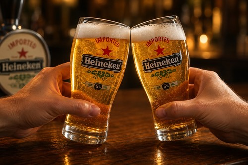 Heineken red star tulip style - heineken,