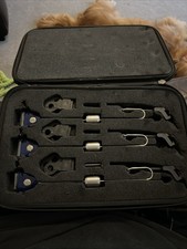 Fox Mk2 Swingers Set Of 3 With Case ,carp Fishing