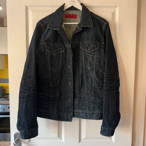 Replay denim jacket - replay, dark